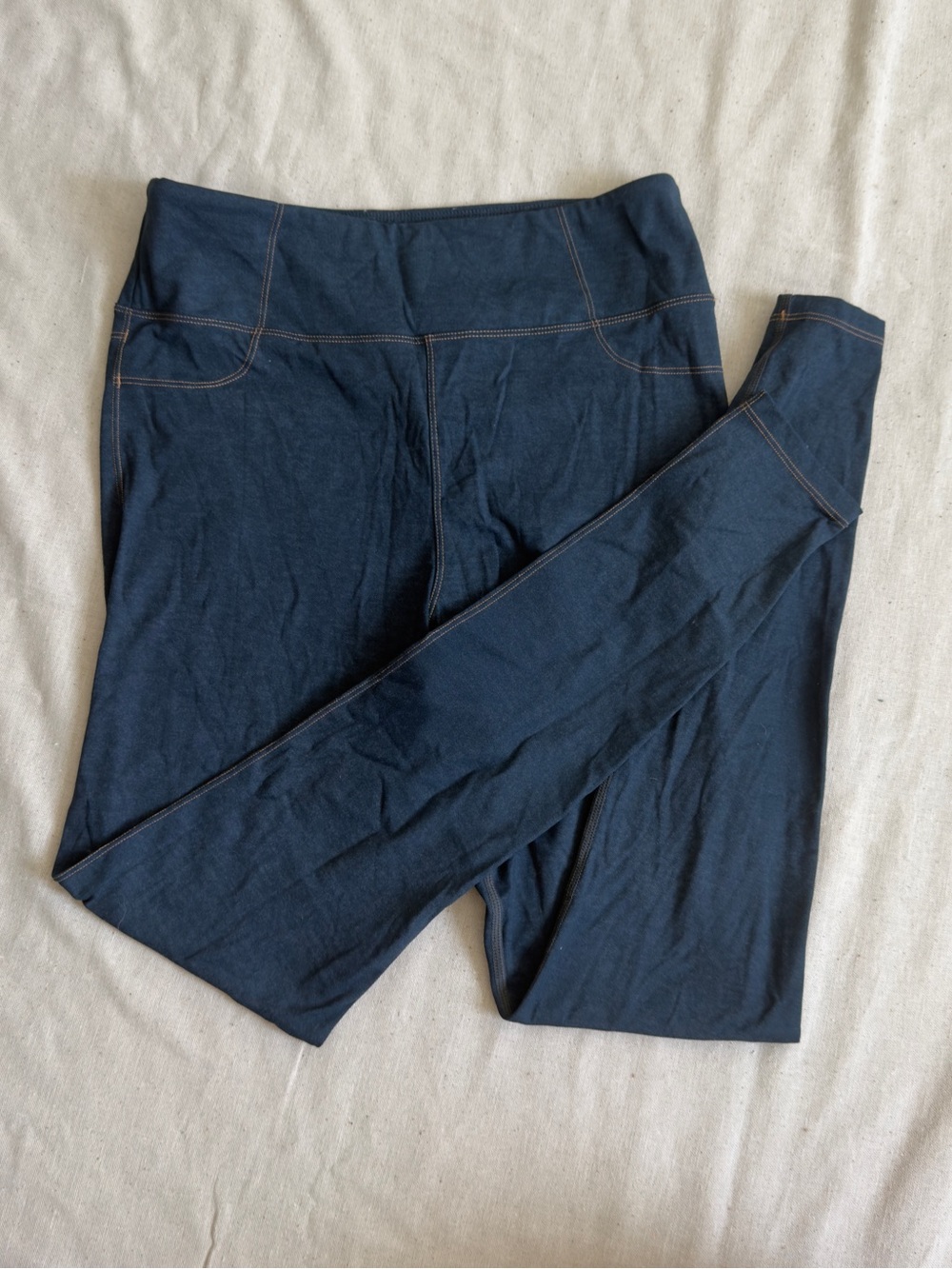 ZYIA Dark Navy High Waist Leggings